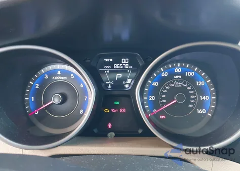 2013 Hyundai Elantra Gls z USA, uszkodzony, nr VIN KMHDH4AE7DU769181